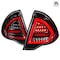 Spec-D Tuning 10-12 Ford Fusion LED Light Bar Tail Lights, LT-FUS10BKLED-TM LT-FUS10BKLED-TM - alternate 1